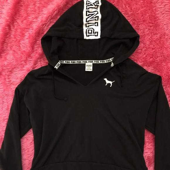 PINK Victoria's Secret Sweaters - Victoria Secret PINK. Crop Sweater/ hoodie.